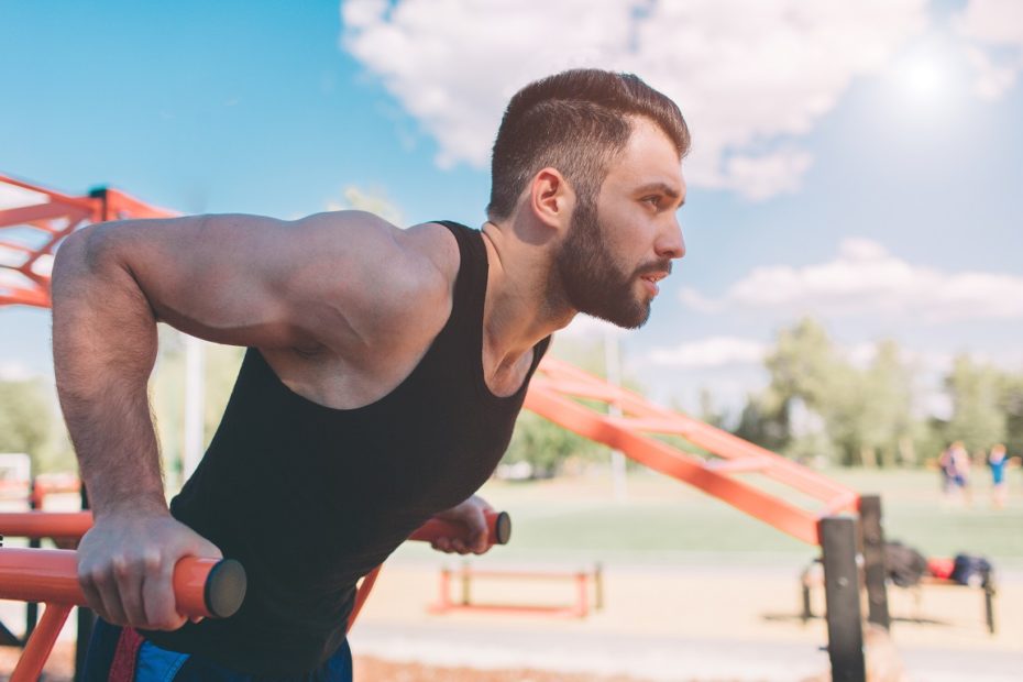 parallel bar dips