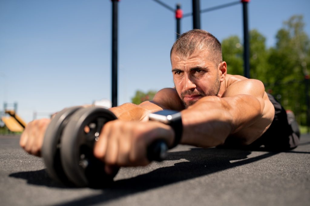 ab wheel rollouts